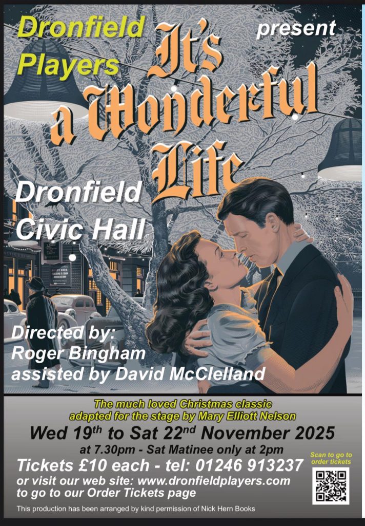 Dronfield Players’ It’s A Wonderful Life – 19 November 2025, Dronfield Civic Hall