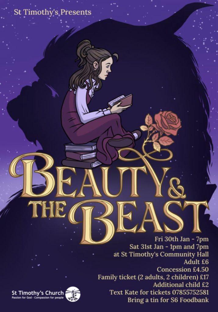 St Timothy’s Beauty & The Beast – 30 January 2026, St Timothy’s Community Hall