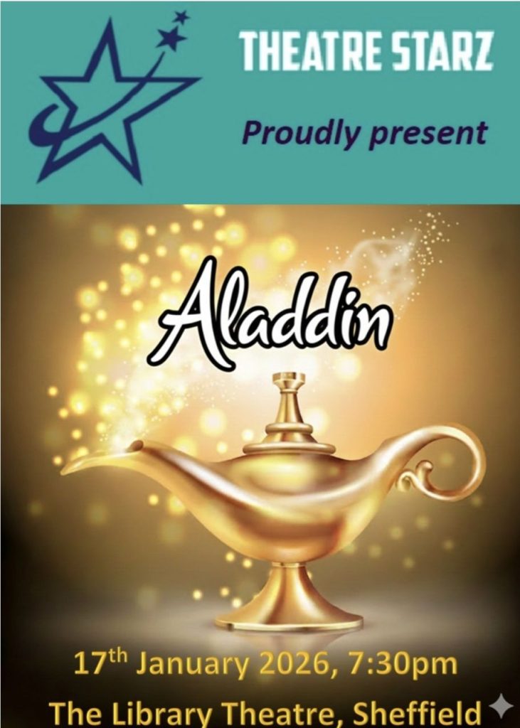 Theatre Starz’ Aladdin – 17 January 2026, Library Theatre