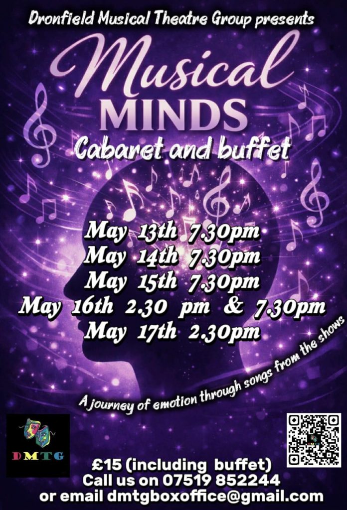 Dronfield Musical Theatre Group’s Musical Minds – 13 May 2026, Dronfield Civic Hall